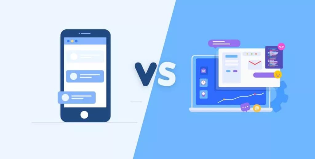 تفاوت اپلیکیشن های موبایل و وب + مزایا