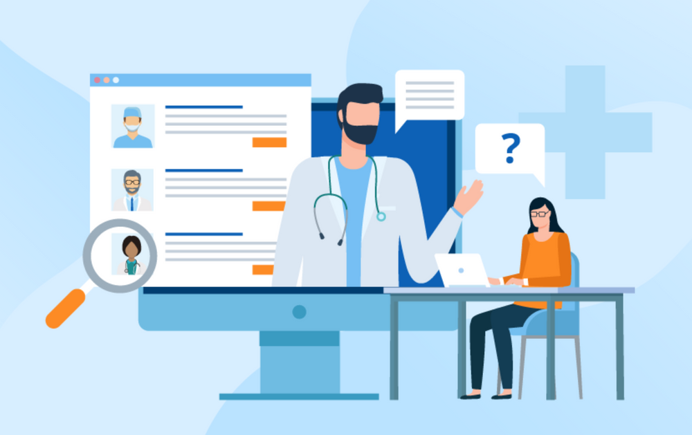 جلب اعتماد بیمار آنلاین