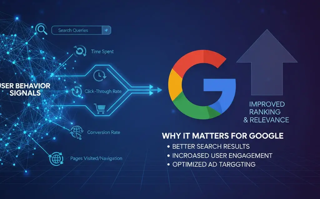سیگنال‌های رفتار کاربر چیست و چرا برای گوگل مهم است؟